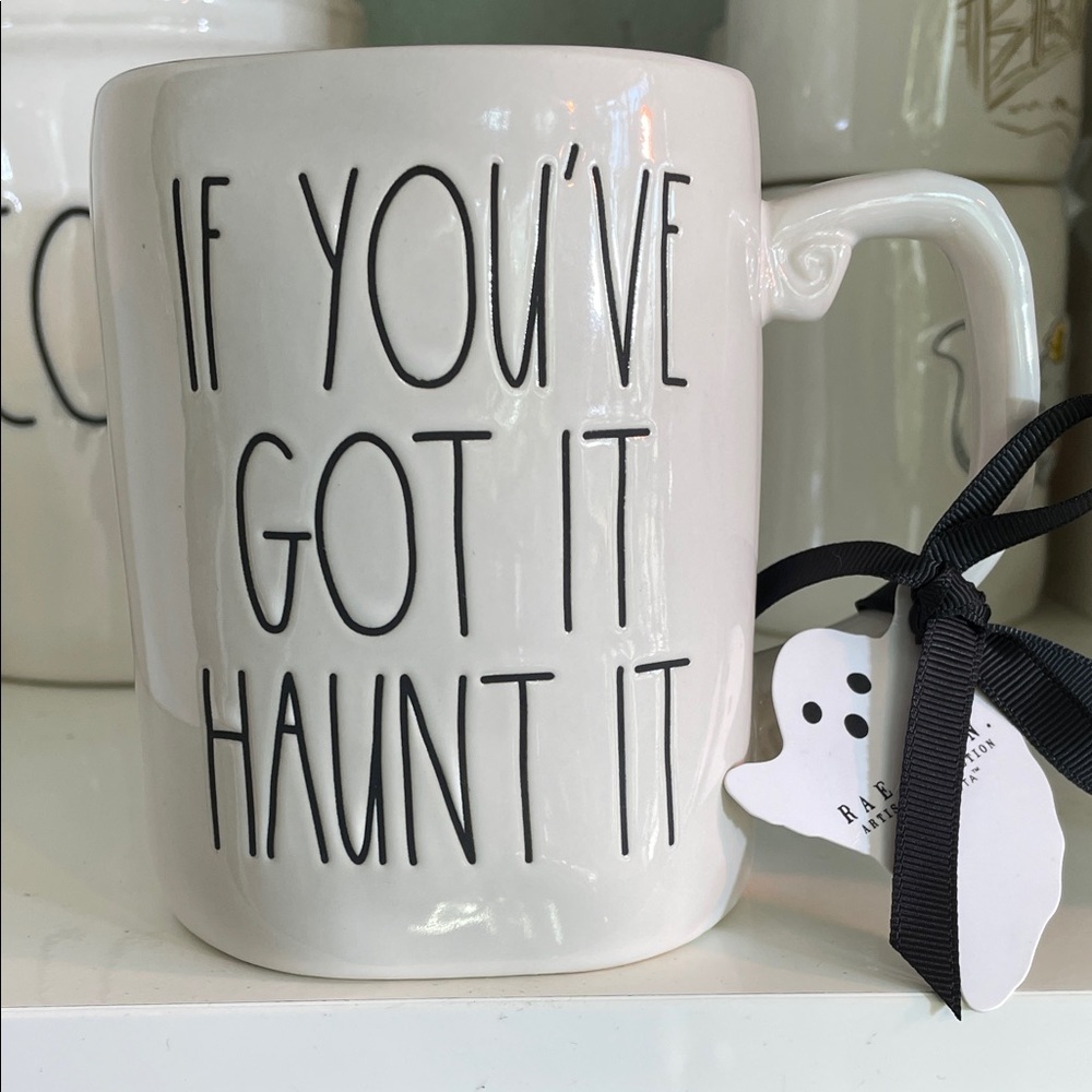 Rae Dunn Halloween Mug - If You've Got It Haunt It